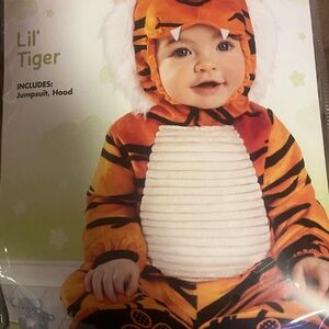 Spirit Lil' Tiger Costume - Orange, Black, and White